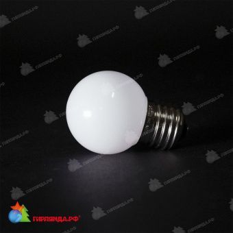Премиум лампа для белт-лайт, d=45 мм., E27, Тепло-Белая. 04-4457