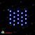 Гирлянда светодиодный занавес Звезды 2х2м., 20 LED, синий, прозрачный провод. 07-3573
