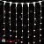 Гирлянда светодиодный занавес 2x3 м., 600 LED, Экстра Тепло-Белый, без мерцания, прозрачный провод (пвх), с защитным колпачком. 04-4387