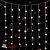 Гирлянда светодиодный занавес 2x3 м., 600 LED, Экстра Тепло-Белый, без мерцания, прозрачный провод (пвх). 04-4375