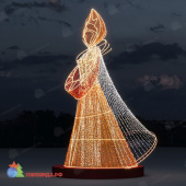 Светодиодная конструкция Царевна (в деколейсе) (5,131x5,34x9,07), 1700Вт 07-5419