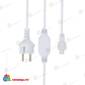 Блок питания для уличных гирлянд 230В, 4А, белый каучук, IP67 14-2536