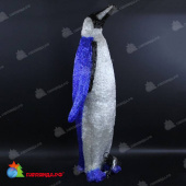 Cветодиодная фигура "Пингвин королевский №1", 127x62см (1528 LED), 92Вт. 19-1036