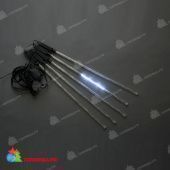 Комплект "Тающие сосульки" 5шт. 1м, холодный белый, 480 LED. 11-2539
