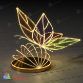 Светодиодная конструкция Бабочка на шаре (1,28x1,99x1,8), 200 Вт 07-5453