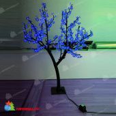 Светодиодное дерево Сакура высота 1.5 м., 450 LED, синий. 13-1232