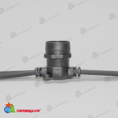 Белт-Лайт 50м, Провод Черный Каучук, Шаг 20 см, 250 Патронов, IP65 04-5423