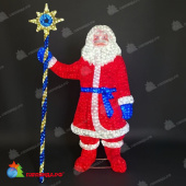 Cветодиодная фигура "Дед Мороз", 200см, 5800 LED, 350Вт. 19-1018