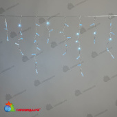 Гирлянда Бахрома с Колпачком 3,1 x 0,5 м Небесно-Голубая 220В, 120 LED, провод Прозрачный ПВХ, IP65 04-5373