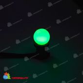 Светодиодная лампа (диммируемая) для белт-лайт, d=45 мм., E27, 0,5Вт, зеленый. 11-1156