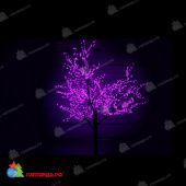 Светодиодное дерево Вишня высота 2.5 м., фиолетовый, постоянное свечение. 11-1177