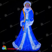 Cветодиодная фигура "Снегурочка", 200см, 5500LED, мощность 330Вт. 19-1022