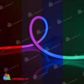 Светодиодная лента гибкая герметичная 13мм x 15м., RGB. 10-3783