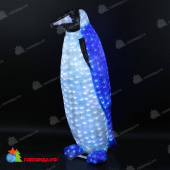 Cветодиодная фигура "Пингвин королевский №2", 107x48см (1528 LED), 78Вт. 19-1037