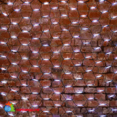 Гирлянда светодиодная Сеть 2x1,5м 288 Led Холодный Белый черный каучук IP67 постоянное свечение 230В блок в комплекте 14-2211