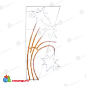 Фигура световая Звездный фейерверк размер 85x175 см 14-2502