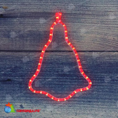 Фигура Колокольчик цвет Красный, размер 36x30 см 14-2501