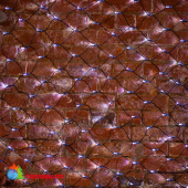 Гирлянда светодиодная Сеть 2х1,5м 288 Led Холодный Белый черный пвх IP65 свечение с динамикой 230В блок в комплекте 14-2191