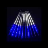 Комплект "Тающие сосульки" 10шт. 0.5м, 24В, Бело-Синий, 600 led. 04-4434