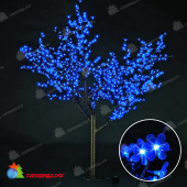 Светодиодное дерево Сакура высота 1.9 м., 864 LED, синий. 19-1051