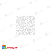 Декоративная сетка Розовая в Рулоне, Гибкий ПВХ, 10x1 м. 06-3354