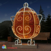 Светодиодная конструкция Сахарница (2,24x2x3,01), 500Вт 07-5483