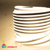 Односторонний Гибкий Неон 8х16мм Тепло-Белый 220В, 144 LED/м, IP65, Бухта 50м 04-5300