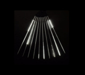 Комплект "Тающие сосульки" 10шт. 0.5м, 24В, Белый, 600 led. 04-4433