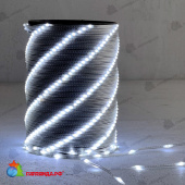 Гирлянда Роса Про 1м Белая 24В, 10 LED, провод Прозрачный ПВХ, IP65 04-5392