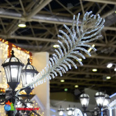 Световое пано Перо павлина 80х50 см 14-2506