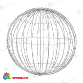 Шар светодиодный 230V, диаметр 120 см, 600 Led, цвет Холодный Белый 14-2514
