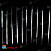 Комплект "Тающие сосульки" 10шт. 0.8м, 24В, холодный белый, 720 LED. 06-3385
