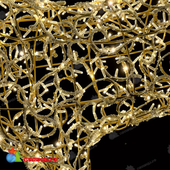 Светодиодная Фигура "Световой Олень" 2м Тепло-Белый 24В, IP65. 04-5048