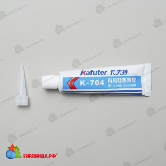Силиконовый Герметик для Неона K-704, Белый, 45г 04-5312