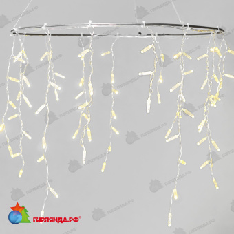 Гирлянда Бахрома с Колпачком 3,1 x 0,5 м Шампань, 120 LED, провод Прозрачный ПВХ, IP65 04-5368