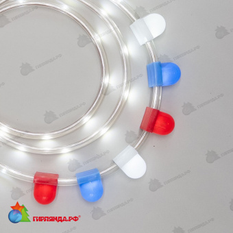 Светодиодная Лента LTC Герметичная Белая 24В, SMD2835, 24LED/м, 6000К, IP65 04-5395