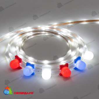 Светодиодная Лента LTC Герметичная Белая 24В, SMD2835, 24LED/м, 6000К, IP65 04-5395