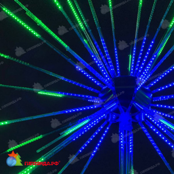 Светодиодная Фигура "Фейерверк" Ø3,4м 24В, 2592LED, IP65 04-5422