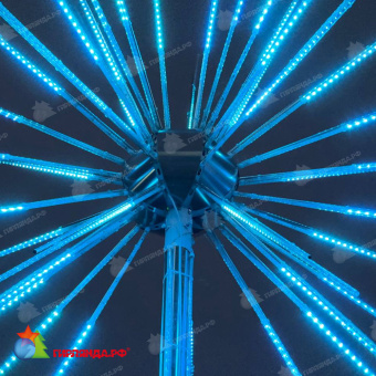 Светодиодная Фигура "Фейерверк" Ø3,4м 24В, 2592LED, IP65 04-5422
