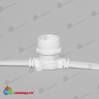 Белт-Лайт 50м, Провод Белый Каучук, Шаг 20 см, 250 Патронов, IP65 04-5424