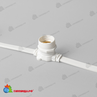 Белт-Лайт 50м, Провод Белый Каучук, Шаг 20 см, 250 Патронов, IP65 04-5424