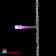 Гирлянда Нить 20 м., 200 LED, лиловый, с динамикой, прозрачный провод (силикон), 24В. 04-5171