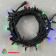 Гирлянда Нить 10 м., 75 LED, Мульти, с мерцанием каждого диода Мульти, черный провод (Каучук), 220В. 04-5258