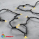 Гирлянда Нить 10м Золотой, 75 LED, провод Черный Каучук, IP65 04-5315