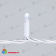 Гирлянда Нить 10м Белая 24В, 100 LED, провод Серый Каучук 2,3мм, IP65 04-5327