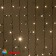 Гирлянда Занавес 2 x 3 м Тепло-Белый 220В, 600 LED, провод Черный Каучук 2,3мм, IP65 04-5335
