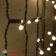 Гирлянда Занавес 2 x 3 м Тепло-Белый 220В, 600 LED, провод Черный Каучук 2,3мм, IP65 04-5335