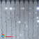 Гирлянда Занавес 2 x 3 м Белый 220В, 600 LED, провод Черный Каучук 2,3мм, IP65 04-5336