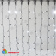 Гирлянда Занавес 2 x 2 м Белый 220В, 400 LED, провод Черный Каучук 2,3мм, IP65 04-5338