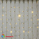 Гирлянда Занавес 2 x 2 м Желтый 220В, 400 LED, провод Черный Каучук 2,3мм, IP65 04-5340